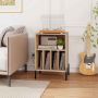 Freestanding TV stand for turntable, 2 sockets, 2 USB and 1 Type-C port, 53 × 78.5 × 45 cm