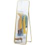 Напольное зеркало, в полный рост, Золотое, 50 × 160 см