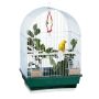 Клетка для птиц Relaxdays 10025133.0, 2 жердочки, 3 подвески, 34,5 × 49,5 × 28 см