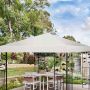 Pergola roof, Sand, 300 × 300 cm