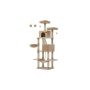 Cat scratching post 111x58.5x206cm., batlos/light brown