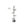 Cat scratching post 45x30x291cm., gray/tan color
