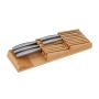 Nažu organizators Relaxdays 10046296.0, līdz 9 nažiem, 40 × 5,5 × 13 cm