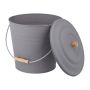 Pelnu spainis Relaxdays, 12 l, 35,5 × 32 × 33 cm