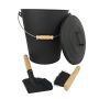 Pelnu tvertne Relaxdays, 24 l, 35,5 × 37 × 25,5 cm