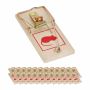 Peļu slazdi Relaxdays 10047572.0, 25 gab, 4,5 × 2 × 10 cm