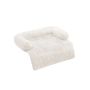 Dog bed 110x95x18cm., white