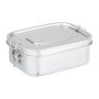 Pusdienu kārba Relaxdays 10045170.0, 1 l, Sudraba, 18 × 7 × 13,5 cm