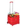 Iepirkumu ratiņi Relaxdays 10048241_47, 35 kg, 45,5 × 98 × 37 cm
