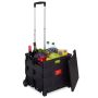 Iepirkumu ratiņš Relaxdays, 50 l, līdz 35 kg, 45 × 99 × 38 cm