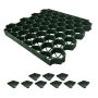 Plastmasas grants režģi Relaxdays, 10 gab, 4 × 50 × 50 cm