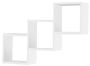 Hanging shelf NORE Star, white