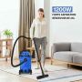 Industrial vacuum cleaner, 25 l, Blue, 33.5 × 33.5 × 61 cm