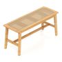 Entrance bench, 100 × 45 × 35 cm