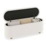 Hallway bench-storage box, 150 l, White, 139 × 48.5 × 40.5 cm