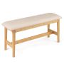 Hallway bench, Sand, 100 × 50 × 30 cm