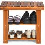 Hallway bench, 3 tiers, 48.26 × 45.72 × 27.94 cm