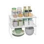 SONGMICS spice racks, 2 pcs, White