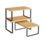 SONGMICS KCS014B01 spice rack set, 3 pieces