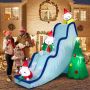 Inflatable Christmas decoration, 3 polar bears scene, 270 × 142 × 220 cm