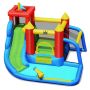 Inflatable children's castle, with trampoline, slide and pool, Multicolored, 350 × 315 × 245 cm