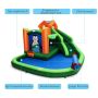 Inflatable children's castle, with slide and pool, 370 × 300 × 190 cm
