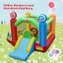 Inflatable trampoline "Candyland", 385 × 245 × 355 cm