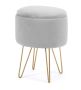 Pouf Lili, gray