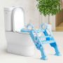 Potty seat with ladder, 2 legrest positions, 67 × 57 × 36 cm