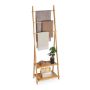 Dvieļu statīvs Relaxdays 10046291.0, 3 stangas, 2 plaukti, 53,5 × 153 × 30 cm