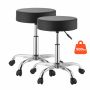 Ritošo krēslu komplekts VEVOR MST001-2PC, 2 gab, Melns, 50 × 45 × 31 cm