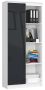 Plaukts NORE CLP R80, balts/melns