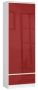 Shelf-cabinet NORE R60 CLP, white/red