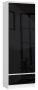 Shelf-cabinet NORE R60 CLP, white/black