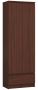 Shelf-cabinet NORE CLP R60, dark brown