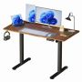 Regulējama augstuma darba galds Relaxdays, elektrisks, 140 × 120 × 60 cm