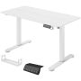 Height-adjustable electric table Vinsetto 140x70x116cm., white