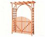Rose Arch, Double Doors, Orange, 161 × 60 × 216 cm