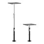 Опорные домкраты для кемпера VEVOR YC25002, 2 шт, Чёрные/серебристые, 30,5 × 30,5 × 54 см