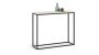 Concrete design console table Console 100x80x30cm, white