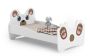 Children's bed Animals with mattress 144 cm x 80 cm x 70 cm, teddy bear