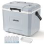 Холодильный контейнер VEVOR HS9222, 22 л, 45 × 34 × 39 см