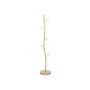 Moderns drēbju pakaramais, zelta krāsā