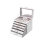 Jewelry box JBC138, white