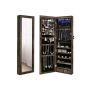 Jewelry cabinet, vintage brown