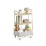 Serving trolley VASAGLE LILEA, 3-tier, 43 × 81 × 30 cm
