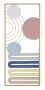 Sienas dekoratīvais panelis Colorful B, 37,5 × 84 × 2 cm