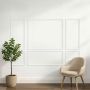 Рейки для отделки стен VEVOR JX88#-L2165, 3 шт, 58 × 143 см и 58 × 58 см