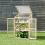 Greenhouse, portable, 3-layer shelf, 60.96 × 45.72 × 101.6 cm