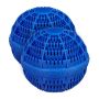 Veļas mazgāšanas bumbiņas Relaxdays, 2 gab, Ø 10,5 × 9,5 cm